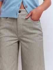 Boden Blue High Rise Wide Leg Jeans - Image 2 of 7