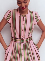 Boden Arabella リネンブレンドドレス - 画像 2 / 6