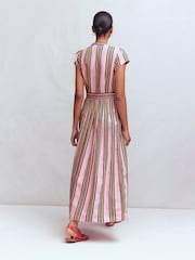 Boden Arabella リネンブレンドドレス - 画像 3 / 6