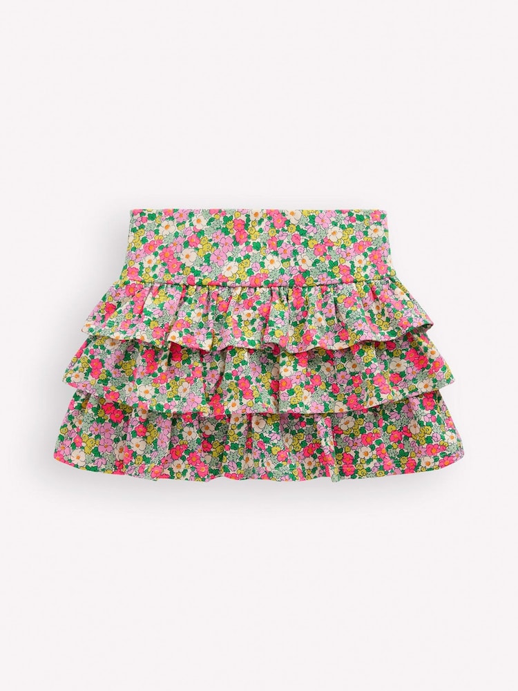 Boden Multi Frill Jersey Skort - Image 2 of 4