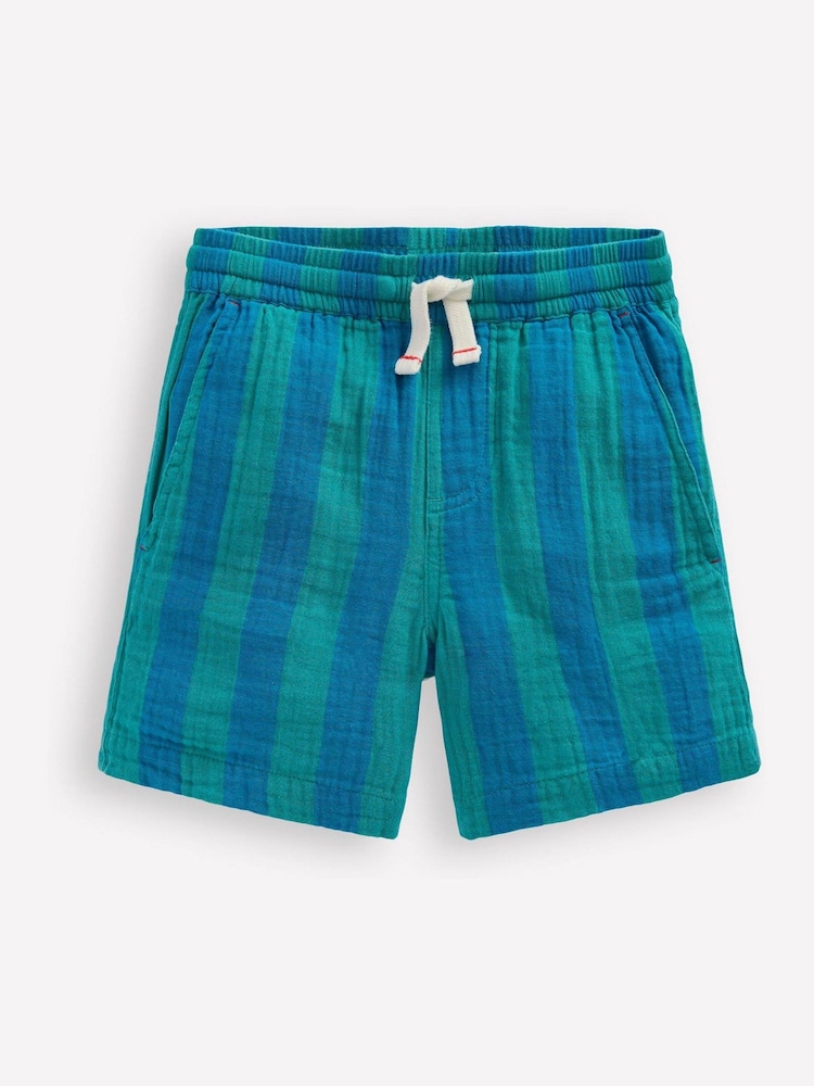 Boden Green Double Cloth Shorts - Image 2 of 4