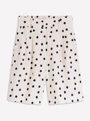 Boden Cream Kensington Linen Shorts - Image 6 of 6