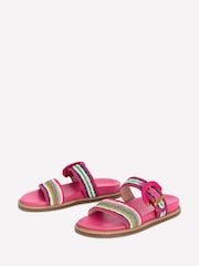 Boden Blue Caryl Double Strap Sandals - Image 3 of 5
