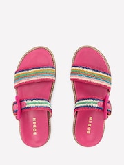 Boden Blue Caryl Double Strap Sandals - Image 4 of 5