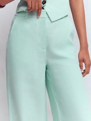 Boden Blue Belgravia Linen Trousers - Image 2 of 5