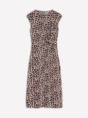 Boden Pink Delilah Twist Midi Dress - Image 6 of 6