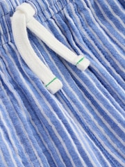 Boden Blue Double Cloth Summer Trousers - Image 4 of 5