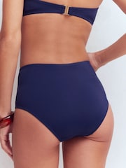 Boden Navy Blue Kythira Ruched Bikini Bottom - Image 3 of 7