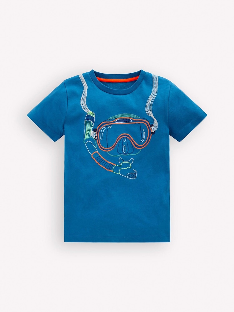 Boden Linear Stitch T-shirt - Imagen 1 de 3