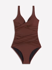Boden Brown Cross Wrap Swimsuit - Image 2 of 3