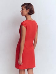 Boden Red Delilah Twist Short Dress - Image 3 of 6