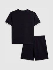River Island Smart Textured T-paita ja shortsit -setti - Kuva 2 / 5