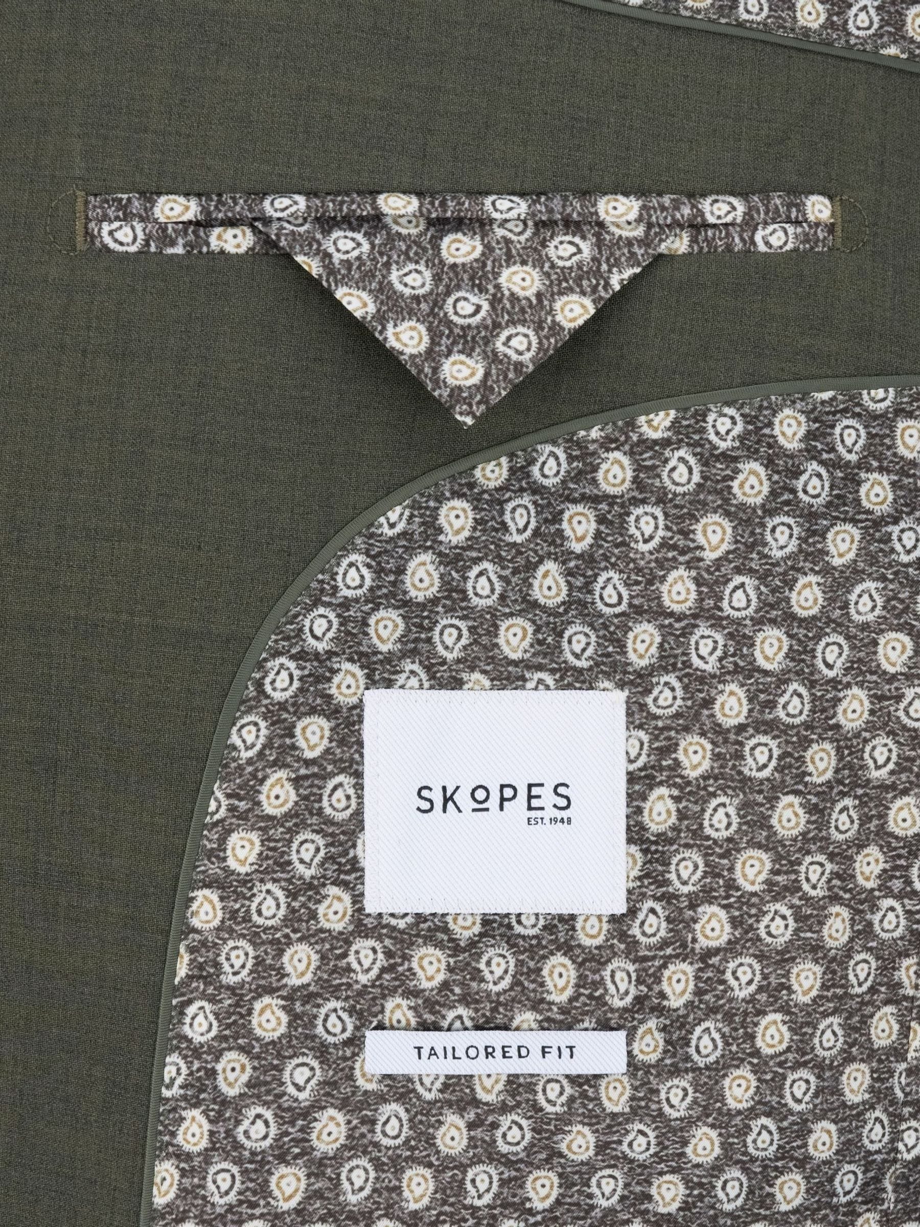 Buy Skopes Green Rozario Tailored Fit Suit Jacket from Next USA