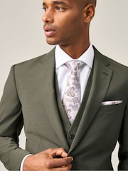 Skopes Green Rozario Tailored Fit Suit Jacket - Image 5 of 8