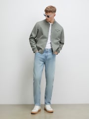 River Island Blue Slim Fit Light Wash Jeans - Image 2 of 4