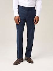 Skopes Blue Rozario Tailored Fit Suit Trousers - Image 1 of 4