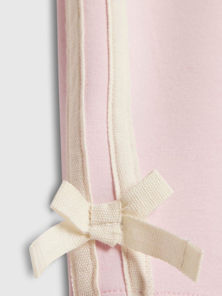 River Island Pink Clean Polo Shirt & Shorts Set - Image 4 of 4