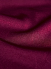 AIYLA Burgundy Red Lace & Silk Camisole - Image 9 of 9