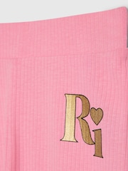 River Island Pink Necklace T-Shirt & Cycle Shorts Set - Image 4 of 5