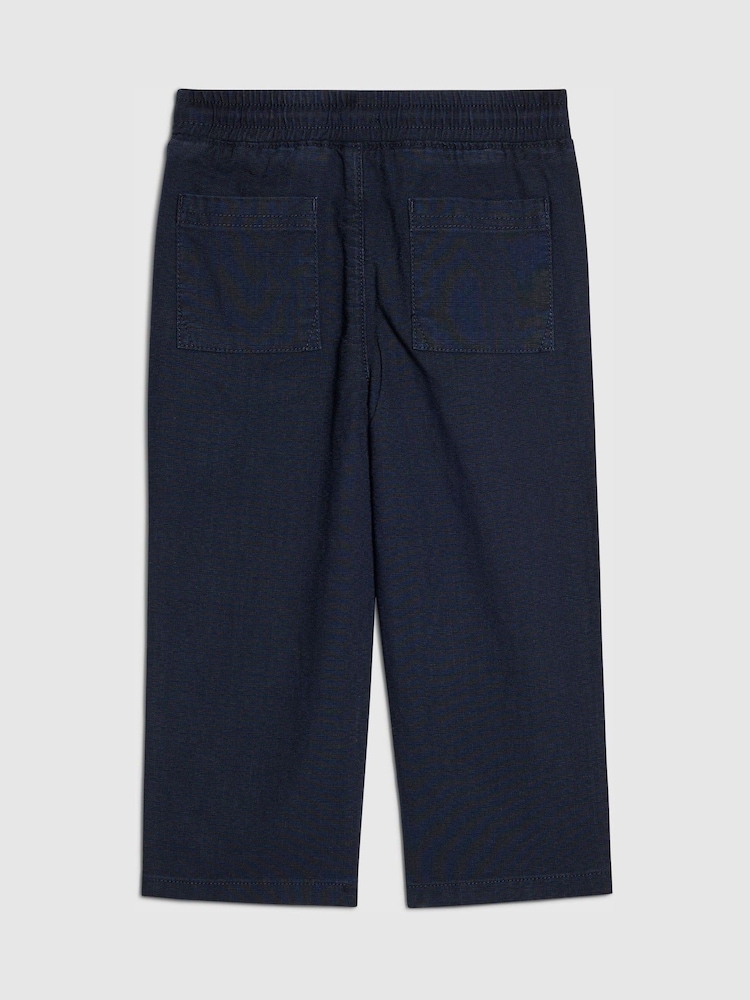 River Island Blue Regular Fit Pull On Trousers - Image 2 of 4