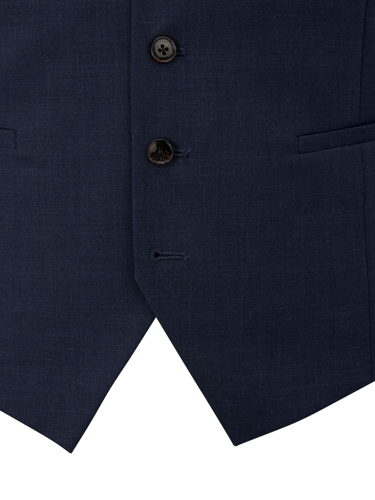 Skopes Blue Rozario Suit Waistcoat - Image 4 of 4