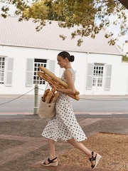 Hobbs Brown Carmen Dress - Image 4 of 9