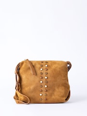 Lakeland Leather Light Brown Buttermere Cross-Body Bag - Image 1 of 8