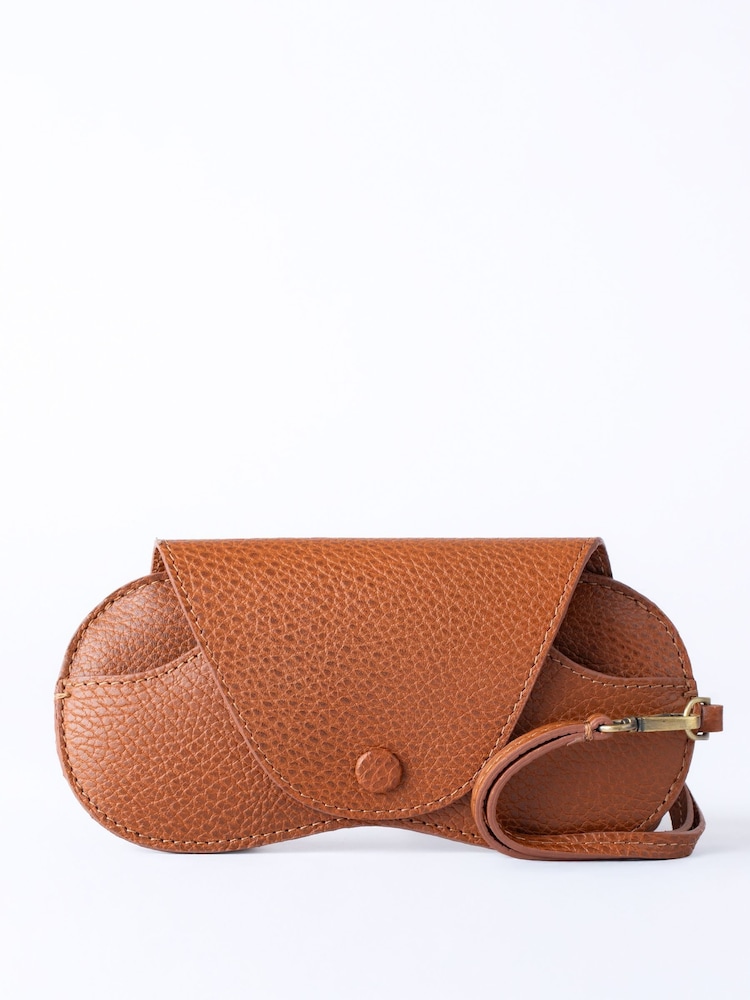 Lakeland Leather Brown Tarraby Glasses Case - Image 1 of 6