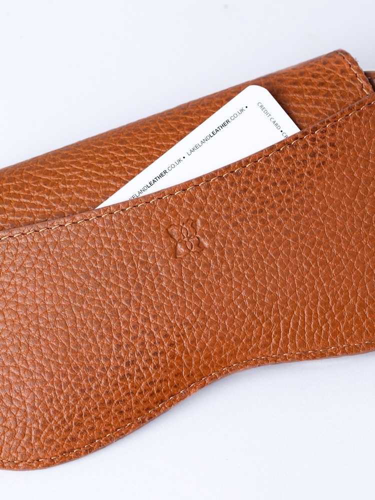Lakeland Leather Brown Tarraby Glasses Case - Image 6 of 6