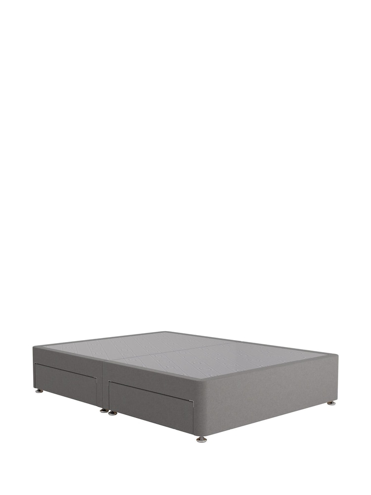 Sealy Silver Fox Ortho Plus Memory Firm Drawer Divan Set - Image 2 of 7 Sealy Silver Fox Ortho Plus Memory Firm Drawer Divan Set - Image 2 of 7