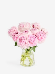 Pink Peonies 10 Stem Letterbox Flower Bouquet - Image 3 of 5