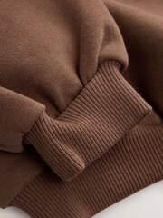 Brown Christmas Slogan Crew Neck Sweatshirt (3mths-7yrs) - Image 7 of 8