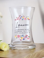 Personalised Personalised Flowers Waisted Vase by PMC - Image 2 of 3