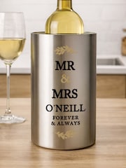 Personalised Personalised Wedding Wine Cooler by PMC - Image 3 of 3