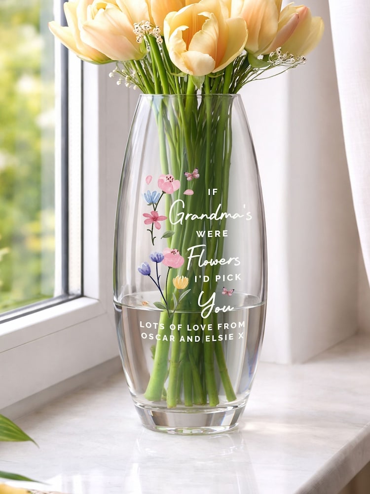 Personalised Personalised Id Pick You Flower Vase by PMC - Image 2 of 3