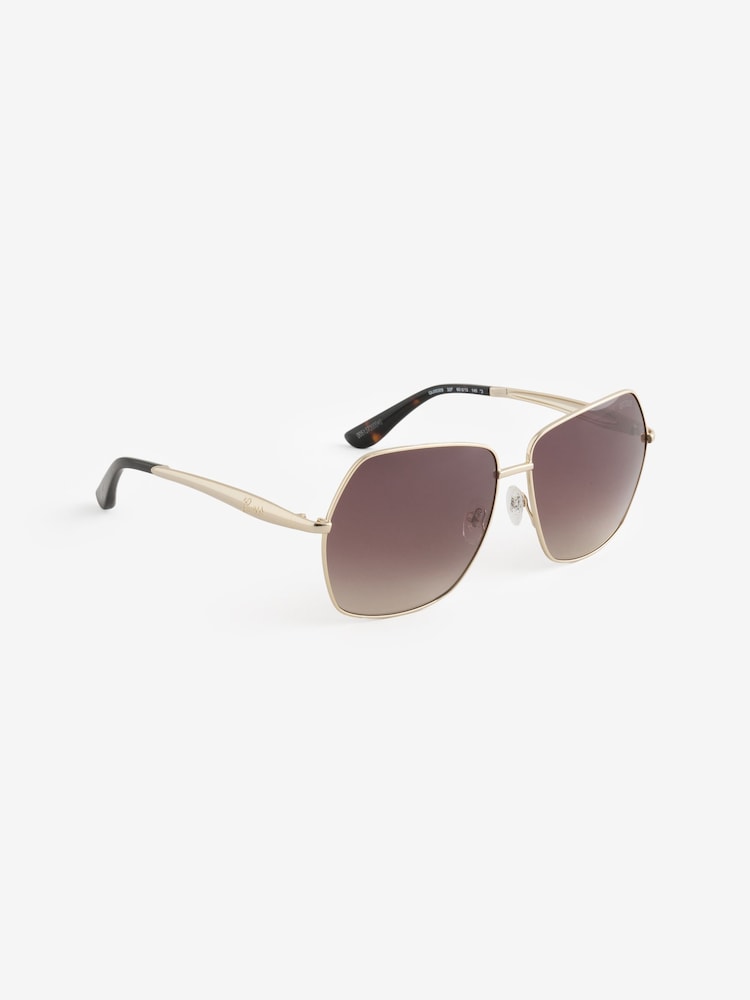 Guess Gold Metal Sunglasses - Image 1 of 1 Guess Gold Metal Sunglasses - Image 1 of 1