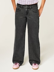 Hollister Black Low Rise Baggy Jeans - Image 1 of 4