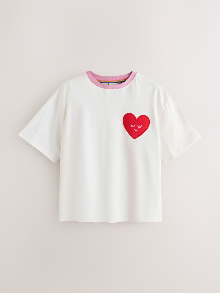 Weiß - Little Bird by Jools Oliver Boxy T-Shirt - Bild 5 von 5