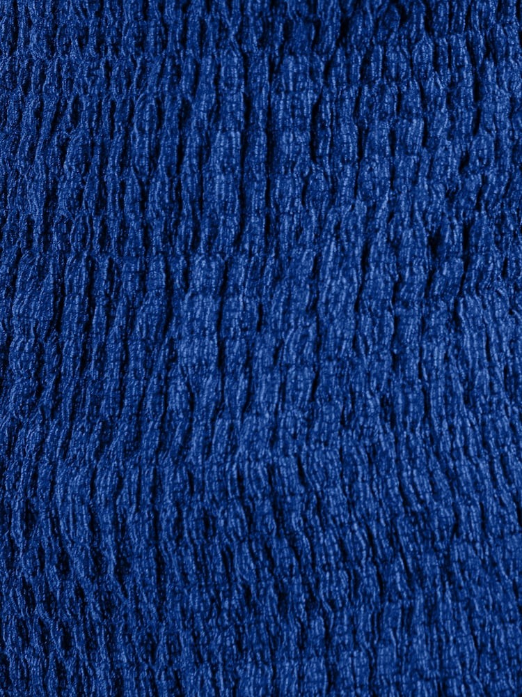 Friends Like These Cobalt Blue Shirred Sleeveless Top - Image 2 of 5 Friends Like These Cobalt Blue Shirred Sleeveless Top - Image 2 of 5