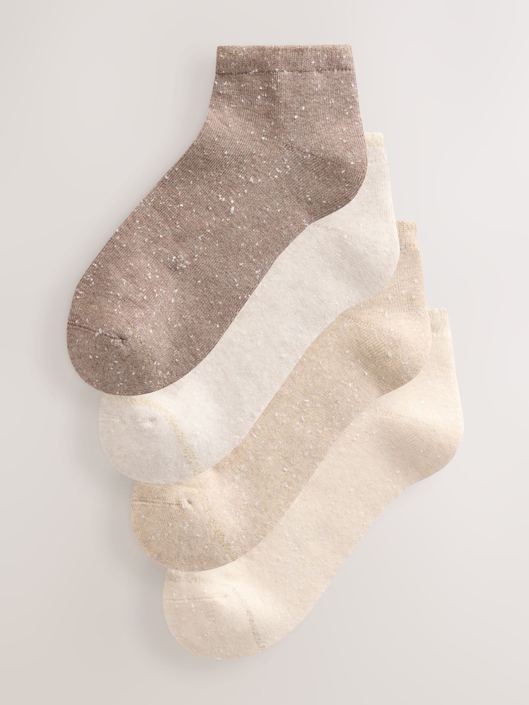 ნეიტრალური - Neppy Cushion Sole Trainer Socks 4 Pack - სურათი 1 7-დან