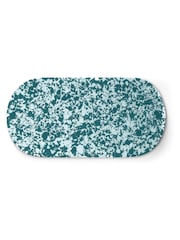 Curateology Green and White Rock Large Serving Platter - Image 2 of 3