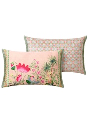 Joe Browns Pink Herons Haven Reversible Cushion - Image 6 of 9