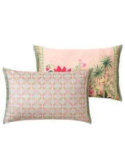 Joe Browns Pink Herons Haven Reversible Cushion - Image 7 of 9