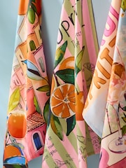 Joe Browns 3 Pack Multi Riviera Reverie Tea Towels - Image 5 of 10