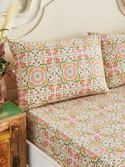 Joe Browns Pink Herons Haven Cotton Matching Bedding - Image 2 of 3