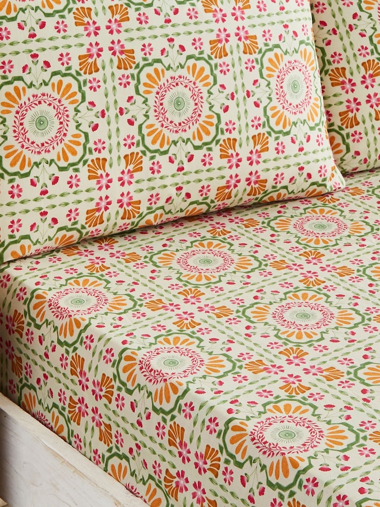 Joe Browns Pink Herons Haven Cotton Matching Bedding - Image 3 of 3