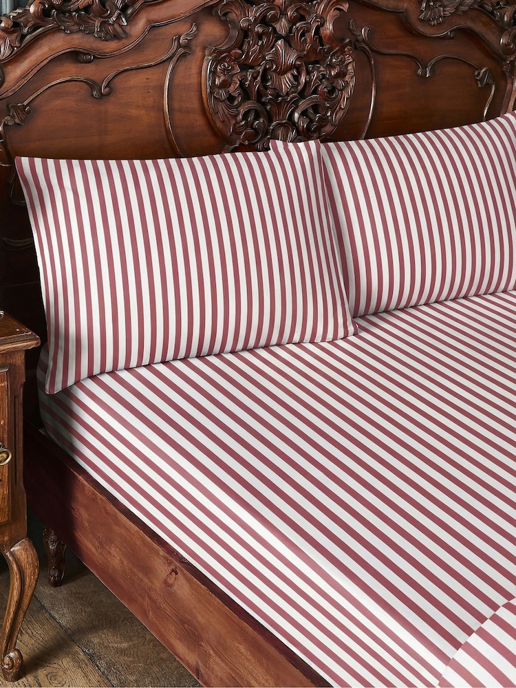 Joe Browns Coral Marvellous Mirrored Bird Cotton Sateen Matching Bedding - Image 1 of 2 Joe Browns Coral Marvellous Mirrored Bird Cotton Sateen Matching Bedding - Image 1 of 2