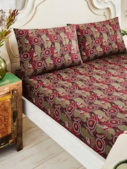 Joe Browns Fuchsia Floral Elephant Cotton Matching Bedding - Image 1 of 3