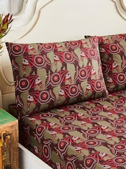 Joe Browns Fuchsia Floral Elephant Cotton Matching Bedding - Image 2 of 3