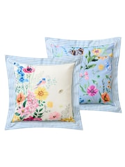Joe Browns Blue Spring Meadows Reversible Cushion - Image 3 of 6